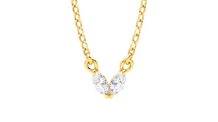 Taylor & Hart Iona Necklace Yellow Necklace 360 detail 01