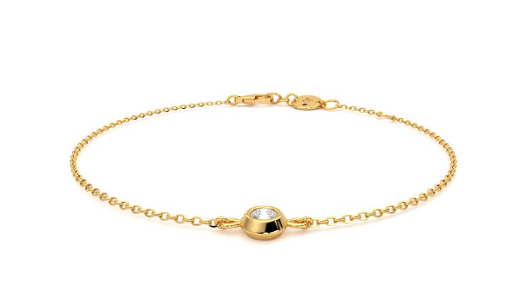 Taylor & Hart Solanna Bracelet Yellow Bracelet 360 detail 01