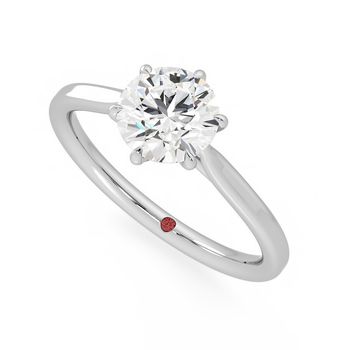 Eve Ring - 0.70ct Round Lab-Grown Diamond