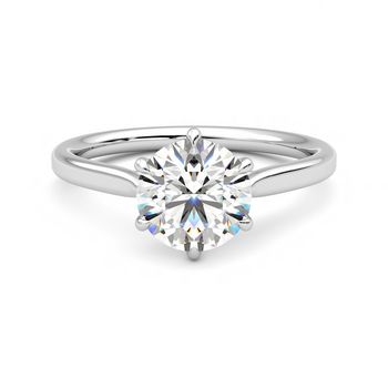 Eve Ring - 0.70ct Round Lab-Grown Diamond