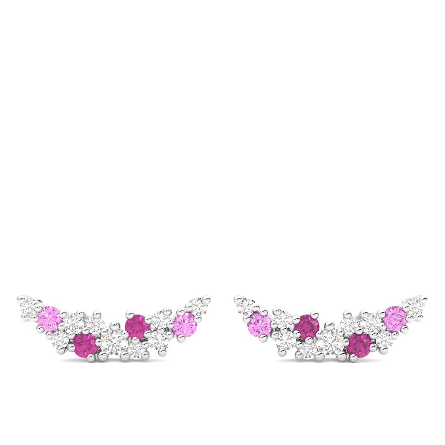 Taylor & Hart Alba Earrings Platinum Earrings