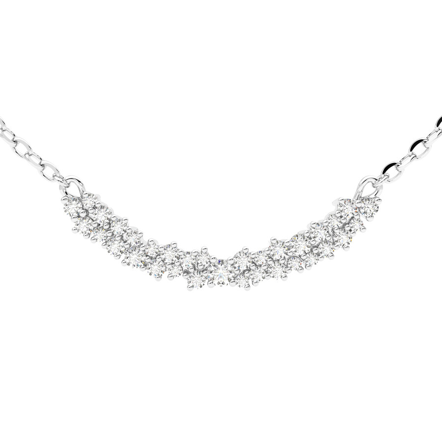 Taylor & Hart Alba Necklace Platinum Necklace