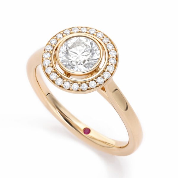 custom-yellow-gold-halo-engagement-ring-with-separated-halo-gap